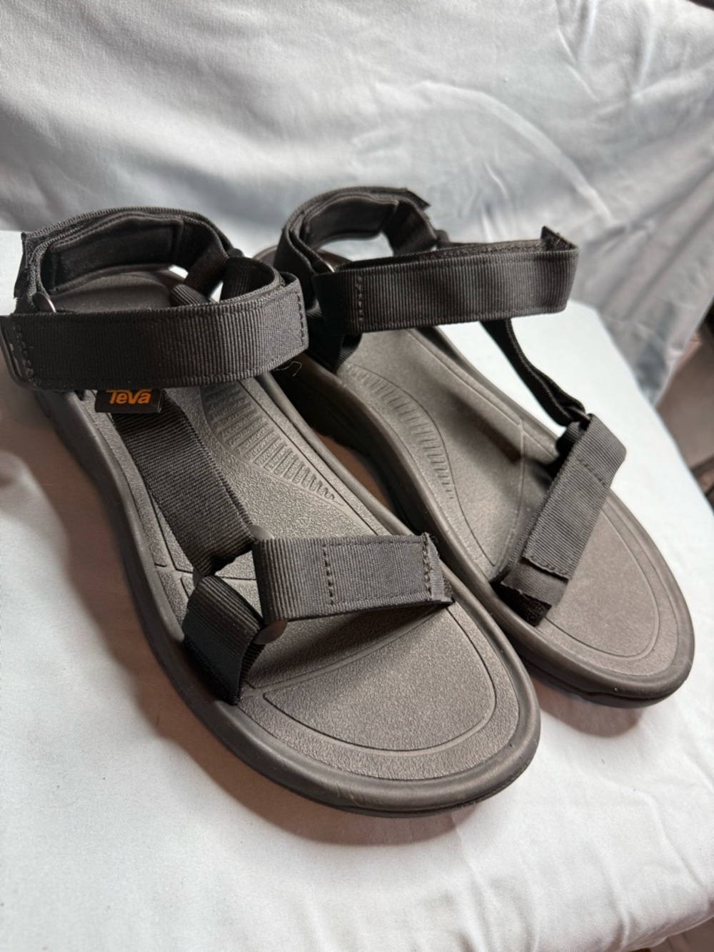 Teva Black Adjustable Strap Sport Sandals